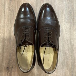Dark Brown Scarosso Oxford Shoes